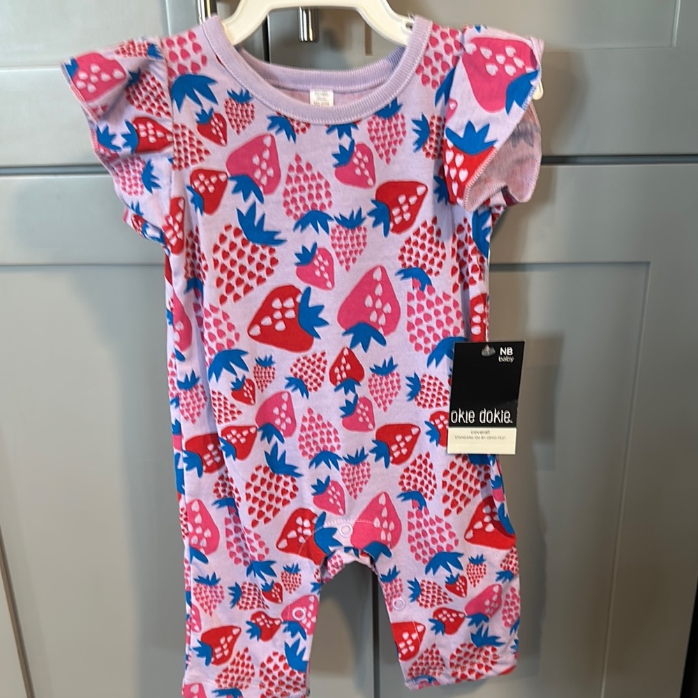 OshKosh B'gosh Strawberry Print Romper